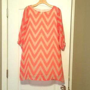Boutique chevron dress